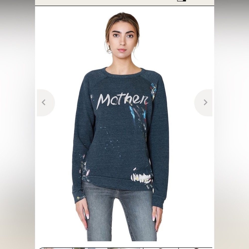 Mother Denim  The Hugger Sweatshirt Size M